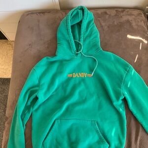 Green Dandy Car Camping Hoodie